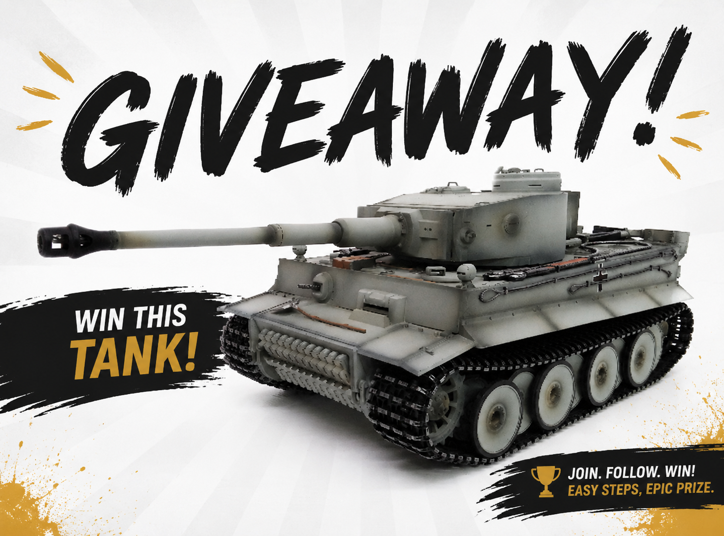 Taigen Tanks 1/16 Tiger 1 Early Version Metal Edition