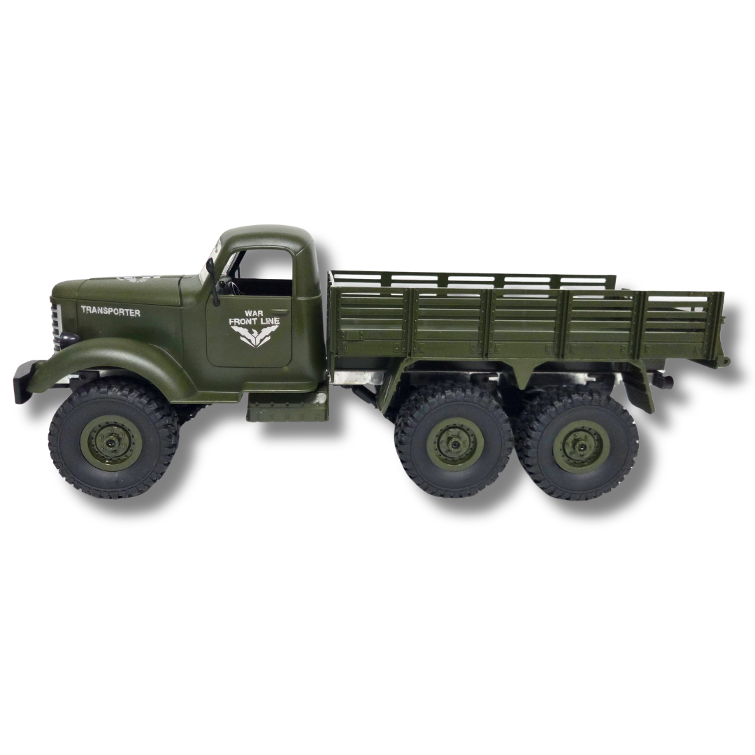 JJRC Transporter 2.4G 6WD Classic Military Cargo Truck
