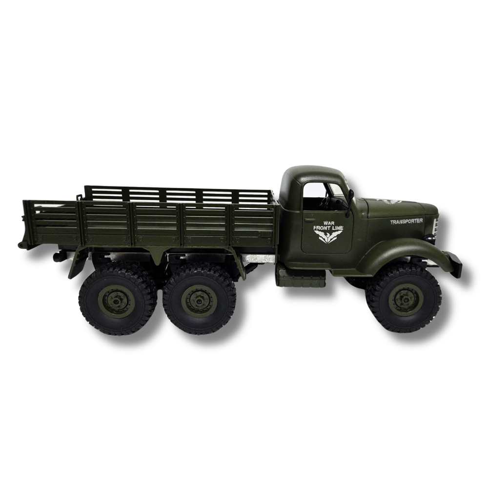 JJRC Transporter 2.4G 6WD Classic Military Cargo Truck