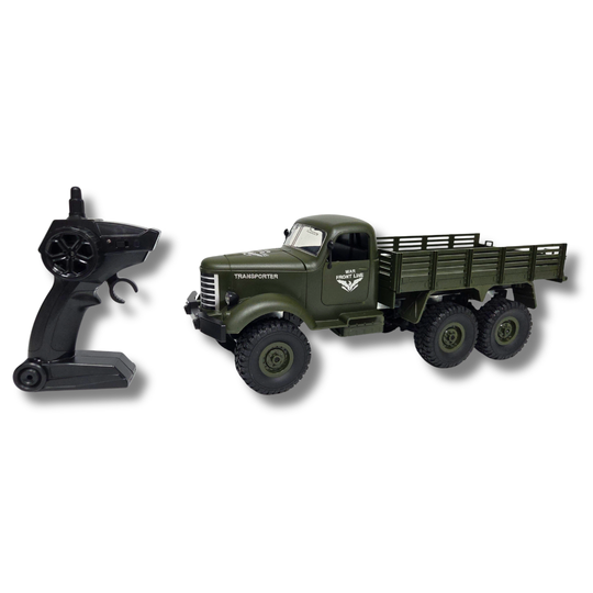 JJRC Transporter 2.4G 6WD Classic Military Cargo Truck