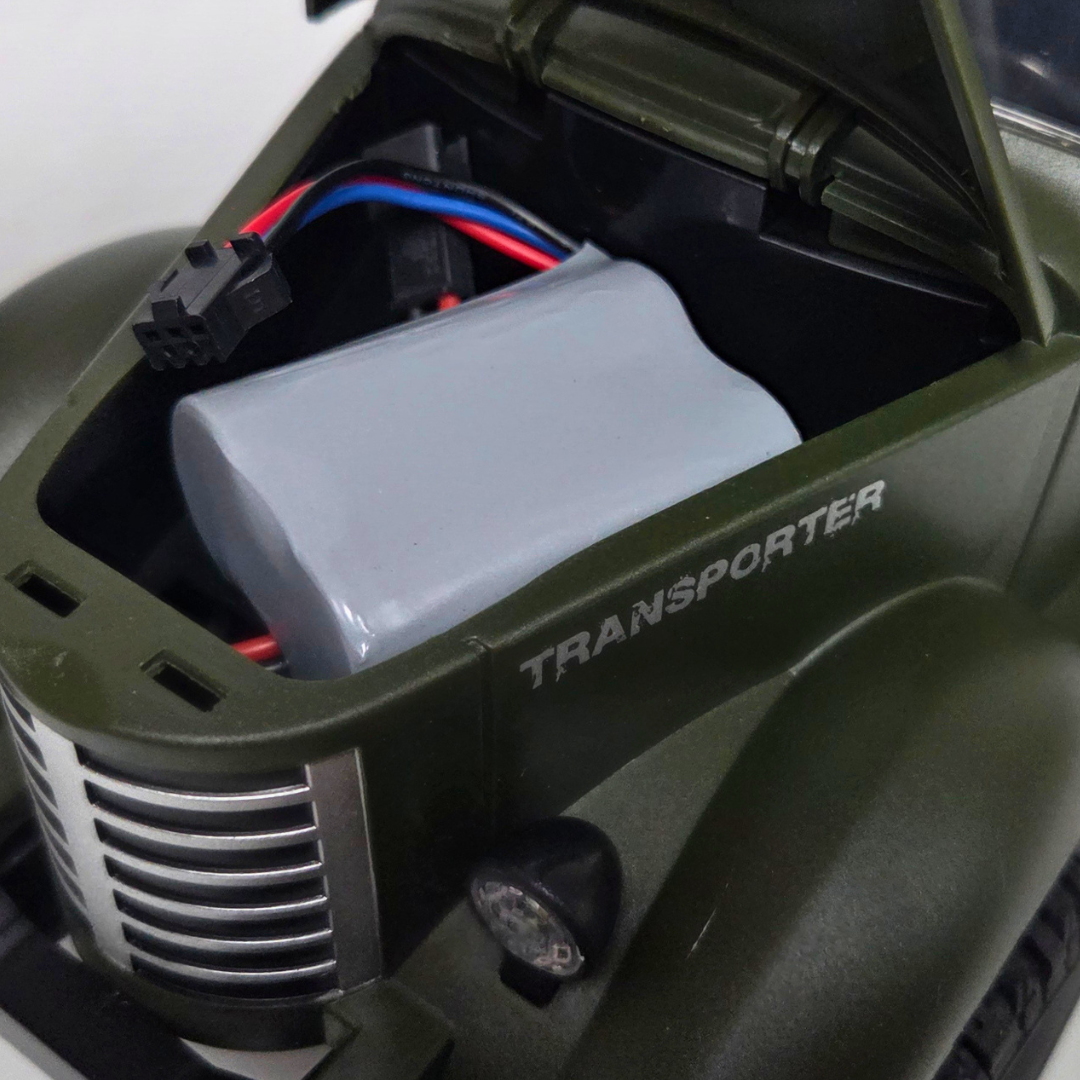 JJRC Transporter 2.4G 6WD Classic Military Cargo Truck