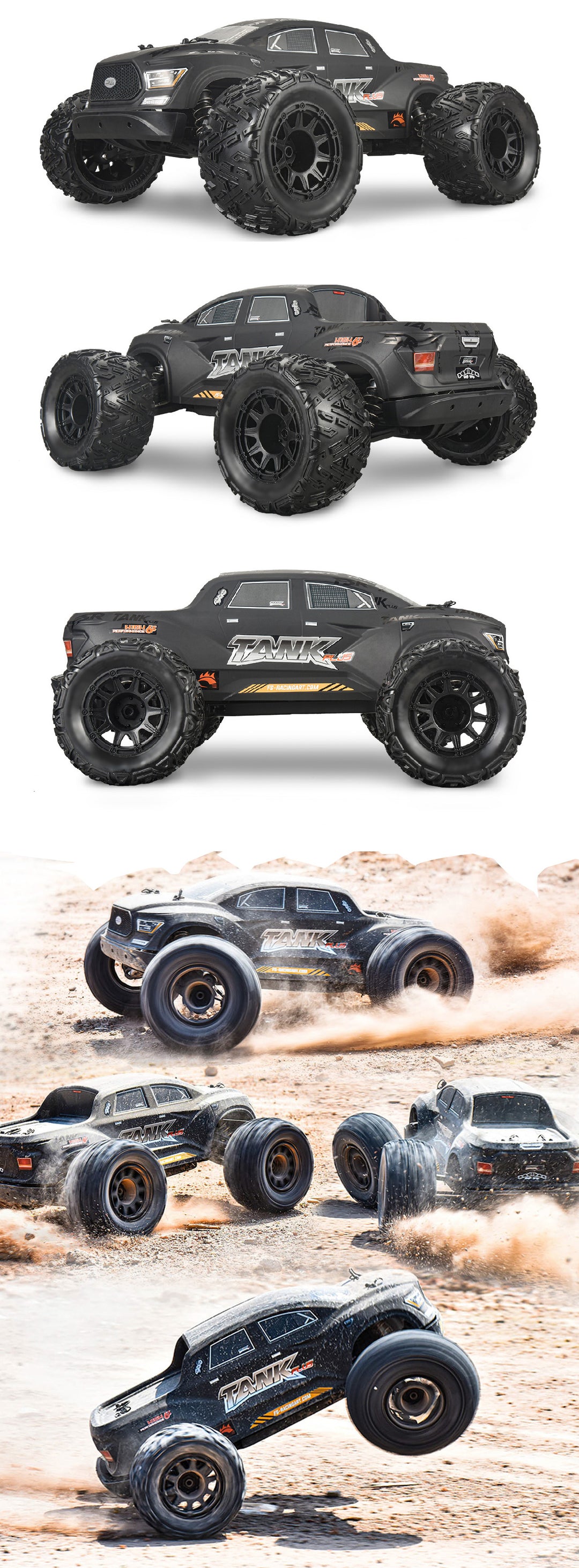 FS Racing Tank 6S 1/8 Brushless 4WD Monster Truck | FS33693