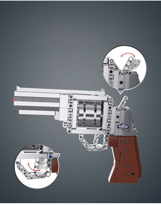 CaDA Model Revolver Brick Building Set 475 Pieces