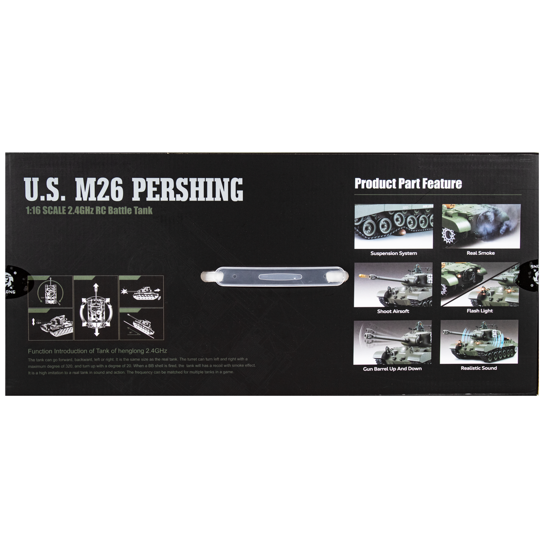 Heng Long 1/16 M26 Pershing Snow Leopard -  Pro Edition