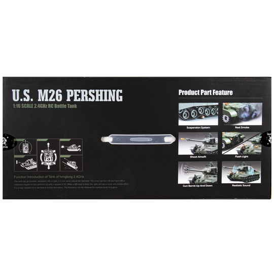 Heng Long 1/16 M26 Pershing Snow Leopard -  Pro Edition