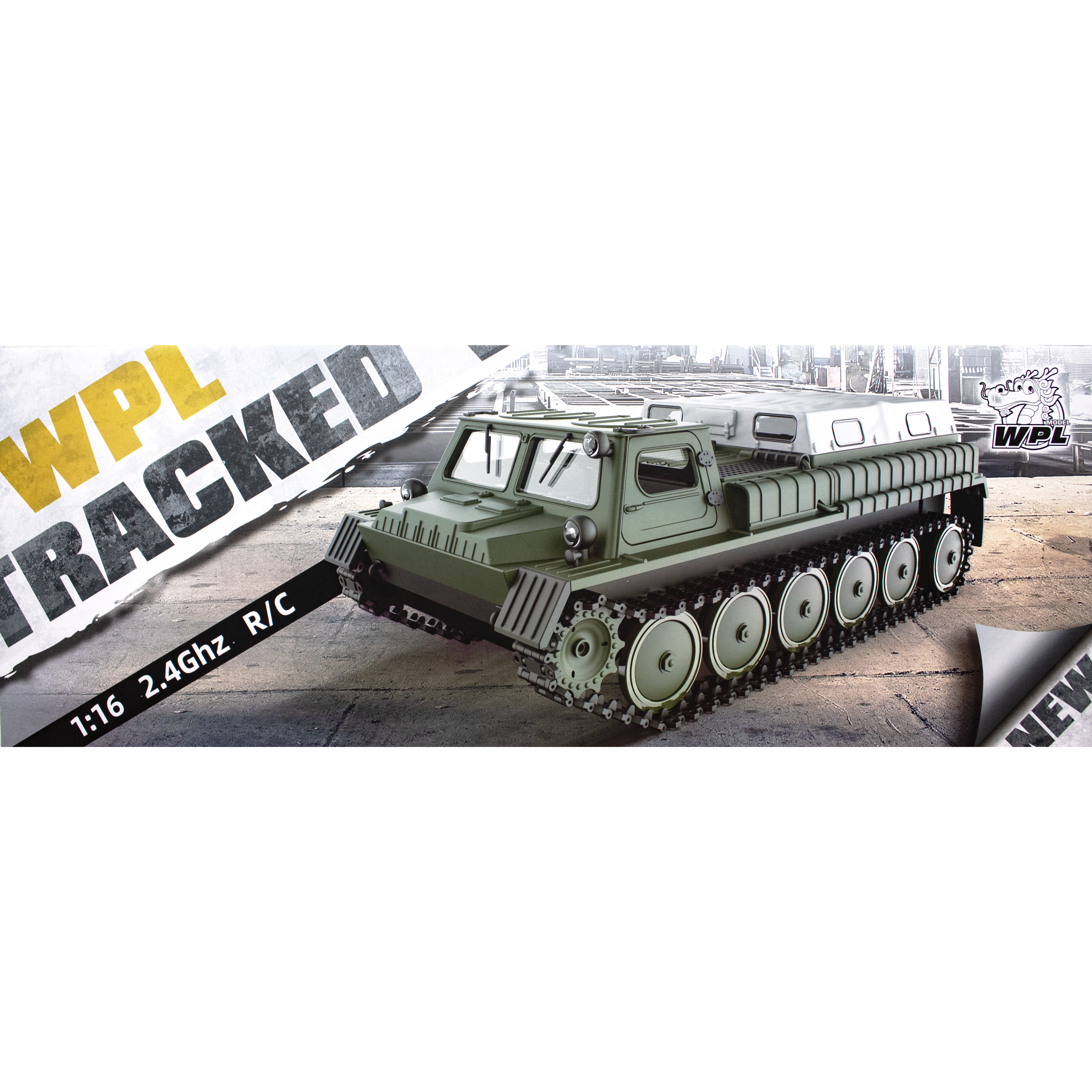 NEW 1/16 Scale WPL E-1 Tracked Vehicle