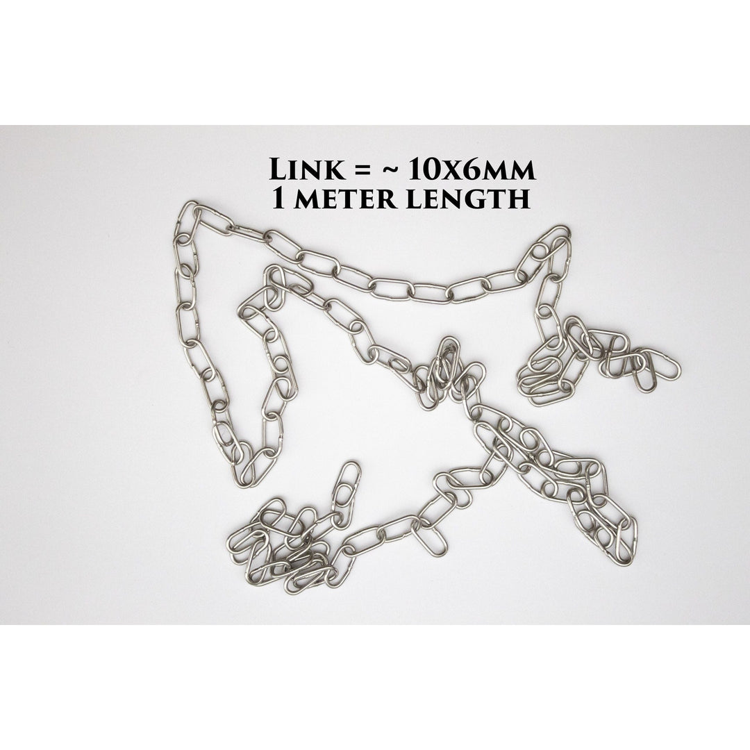 Chain Links (10x6mm) 1 Meter