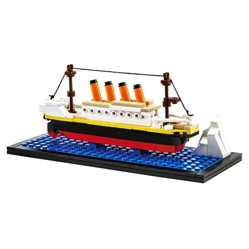 IMEX Oxford Mini Titanic Brick Set – 264-Piece RMS Titanic Model for Kids & Collectors