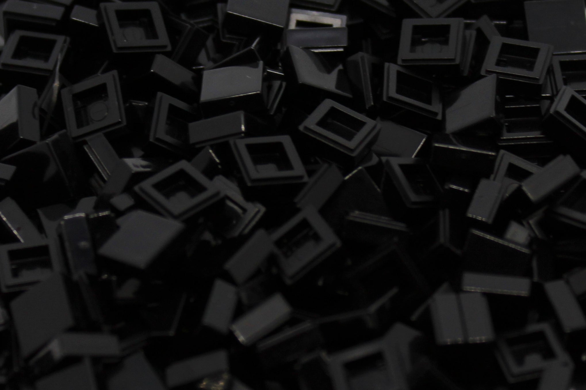 1x1 Tile Brick 300 Pack (Black) – IMEX Model Company