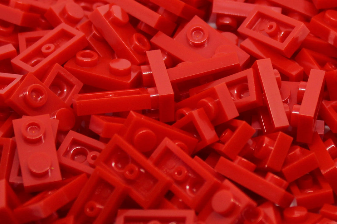 1X2X1/3 Stud Bricks 200 Pack (Red)