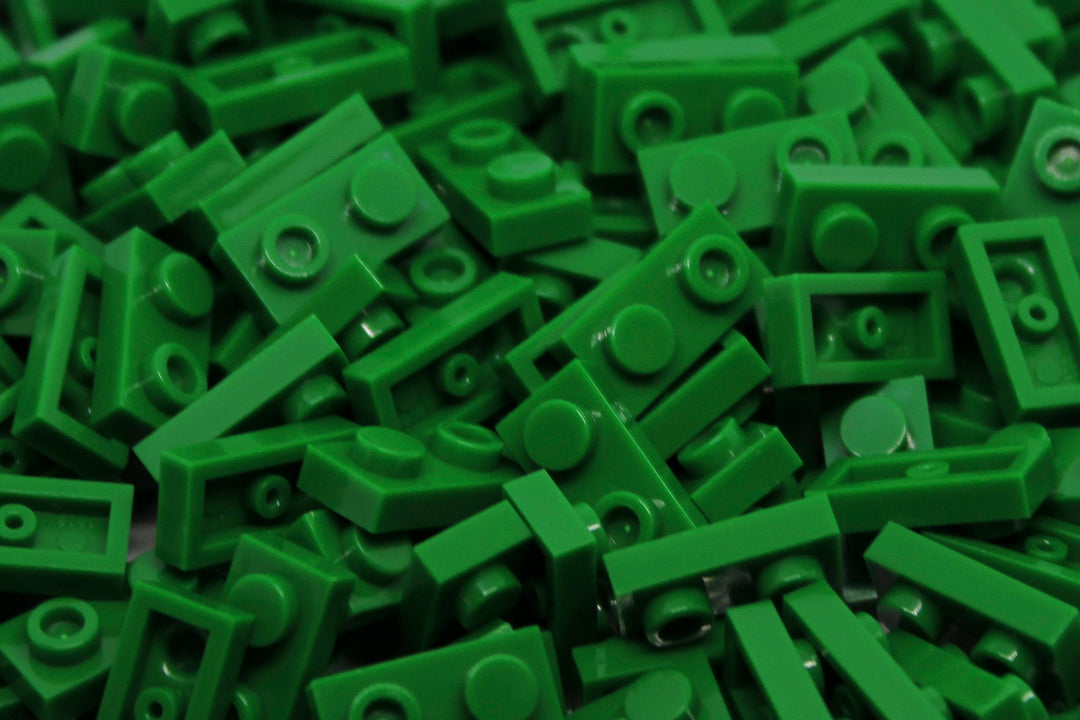 1X2X1/3 Stud Bricks 200 Pack (Green)