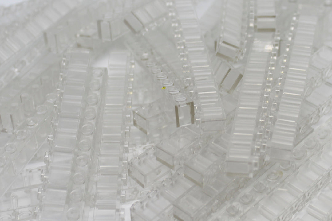 1x12 Stud Bricks 80 Pack (Clear)
