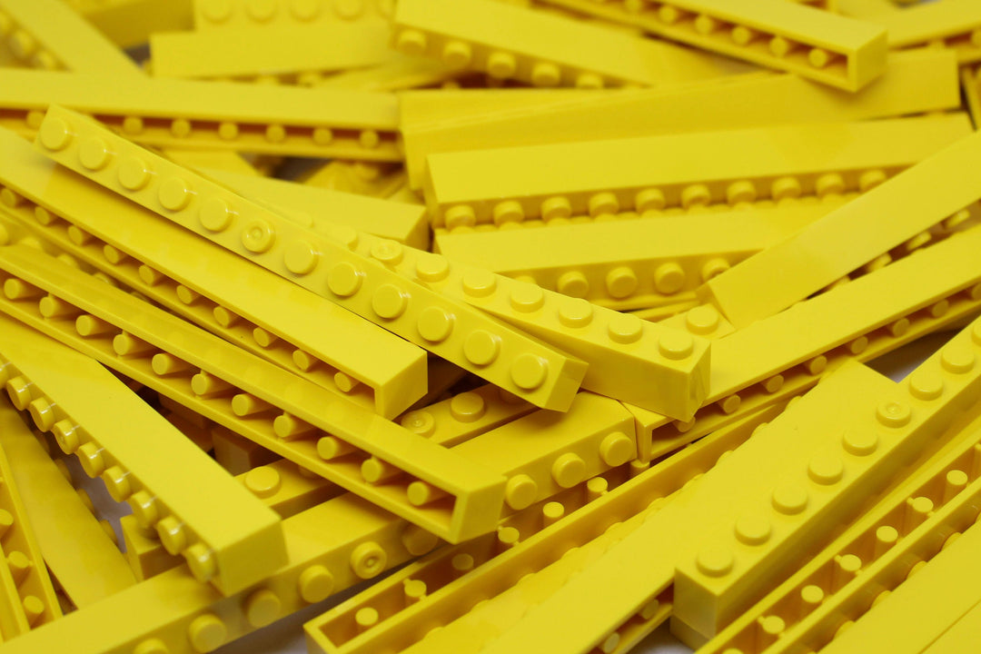 1x12 Stud Bricks 80 Pack (Yellow)