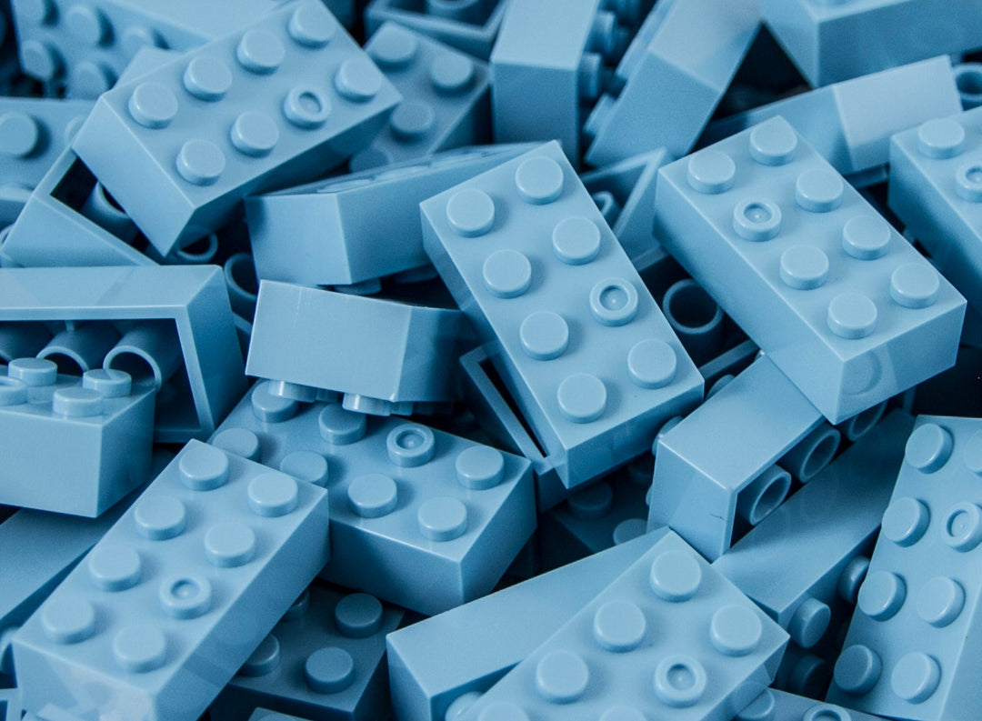 2X4 Brick 100 Pack (Baby Blue)