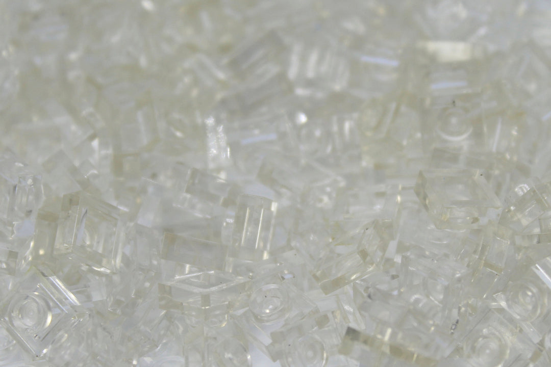 1X1X1/3 Stud Bricks 300 Pack (Clear)