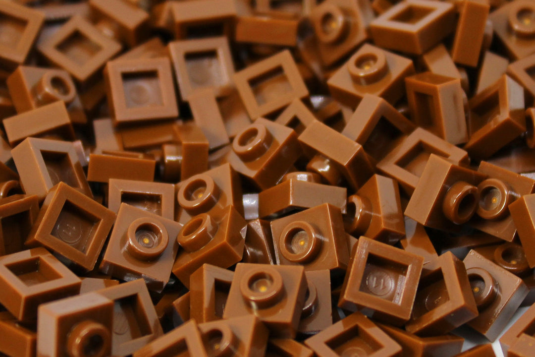 1X1X1/3 Stud Bricks 300 Pack (Brown)