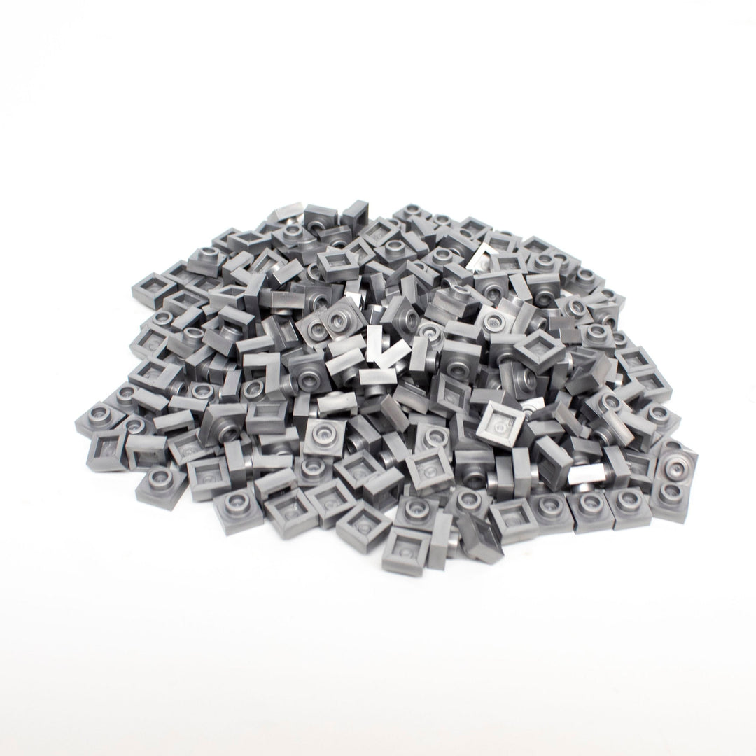 1X1X1/3 Stud Bricks 300 Pack (Metallic Silver)