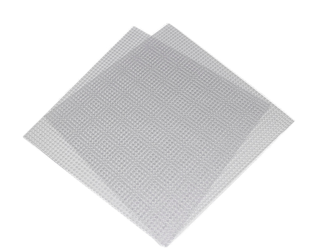 50x50 Stud Baseplate 2 Pack (Transparent)