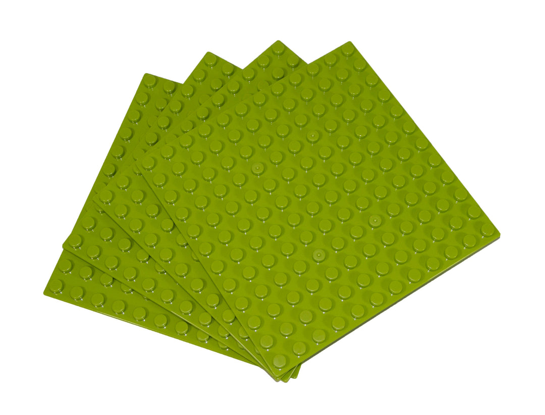 12x12 Stud Baseplate 4 Pack (Light Green)