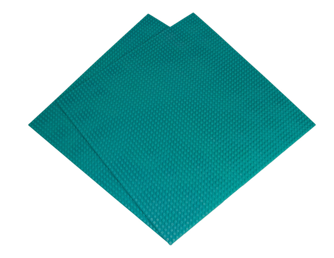 50x50 Stud Baseplate 2 Pack (Turquoise)