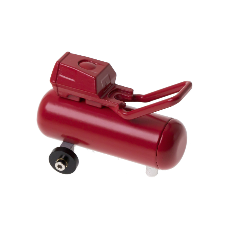 1/10th Scale Metal Air Compressor Accessory for RC Crawlers, Garages, Trailers, and Dioramas