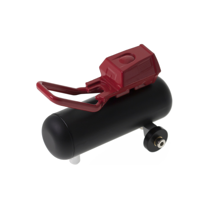 1/10th Scale Metal Air Compressor Accessory for RC Crawlers, Garages, Trailers, and Dioramas