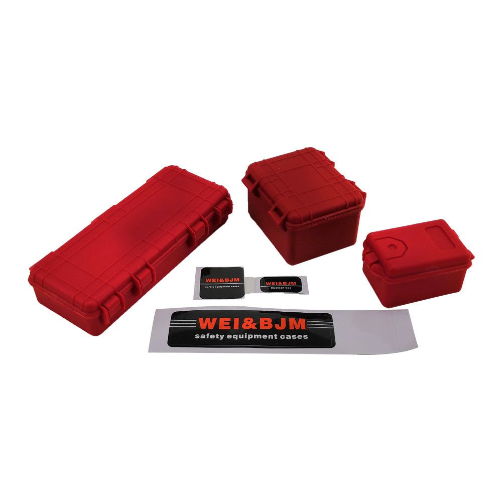 1/10th Scale Tool Case Accessory Set for RC Crawlers, Garages, Trailers, and Dioramas