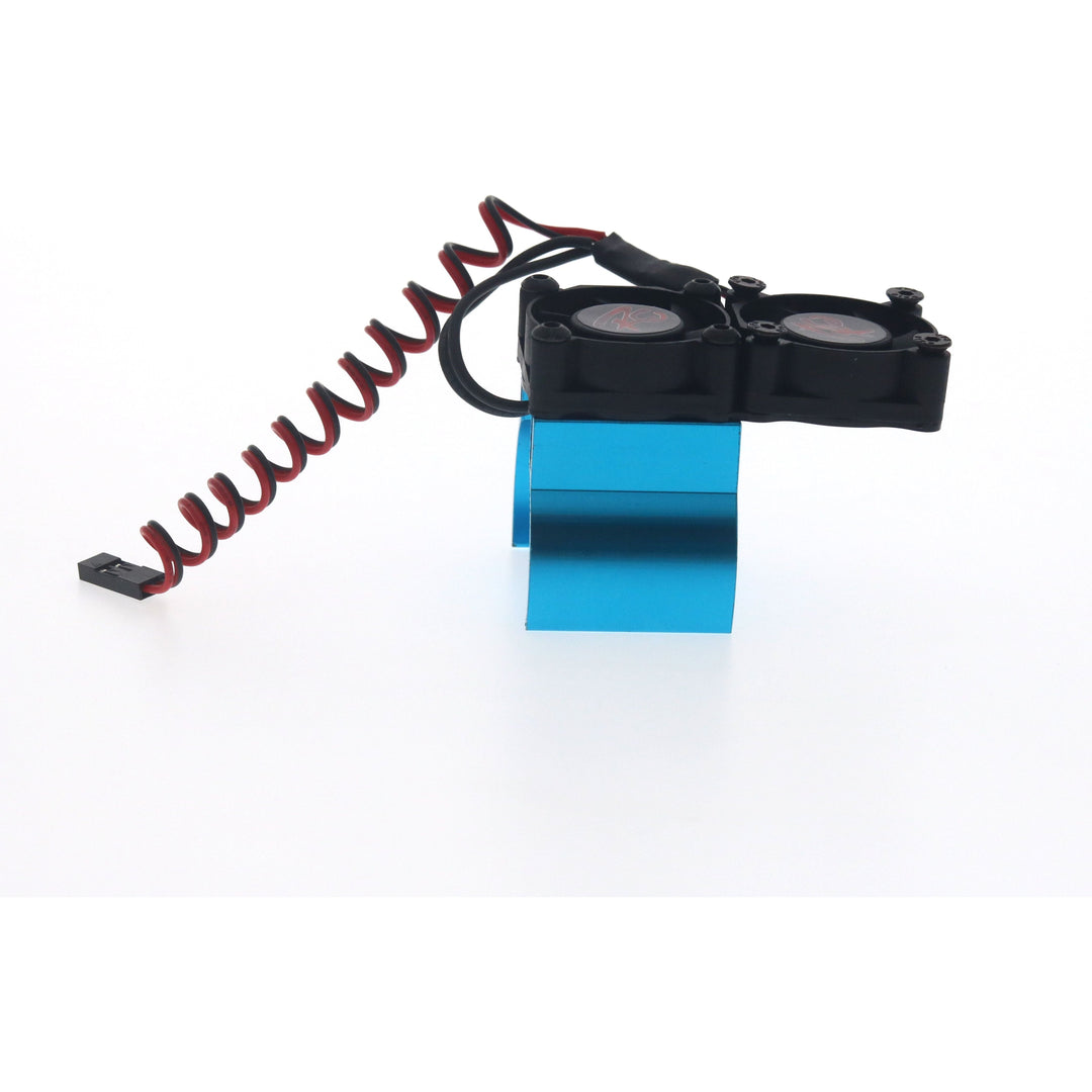 36mm RC Motor Cooling Fan with Aluminum Heatsink for 540, 550, 3650, and 3660 Motors