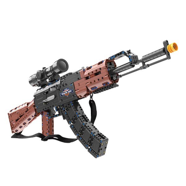 CADA Model Assault Rifle Brick Building Set 738 Pieces