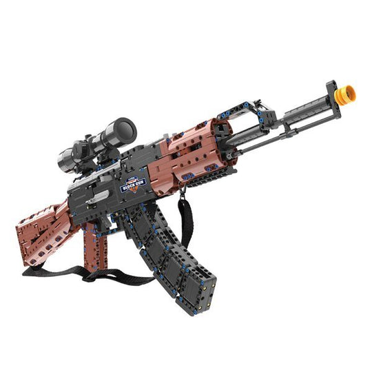 CADA Model Assault Rifle Brick Building Set 738 Pieces