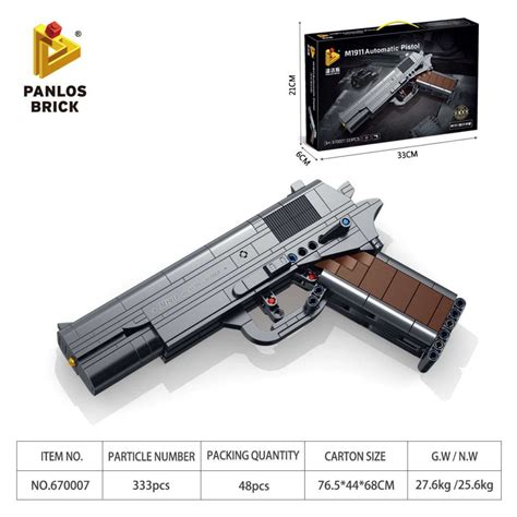 Panlos — Model 67007 M1911 Automatic Pistol (333 Pieces)