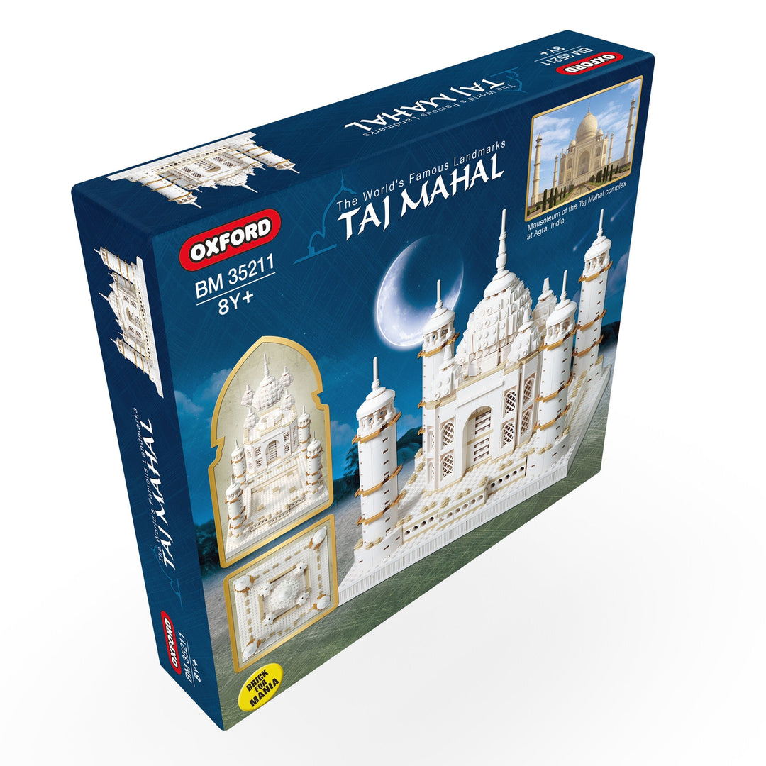 Oxford Taj Mahal Brick Set – 1,134-Piece Iconic Landmark Model for Architecture & History Fans