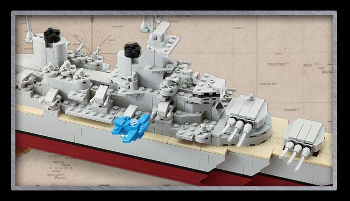 IMEX Oxford Missouri US Navy Battleship BB-63