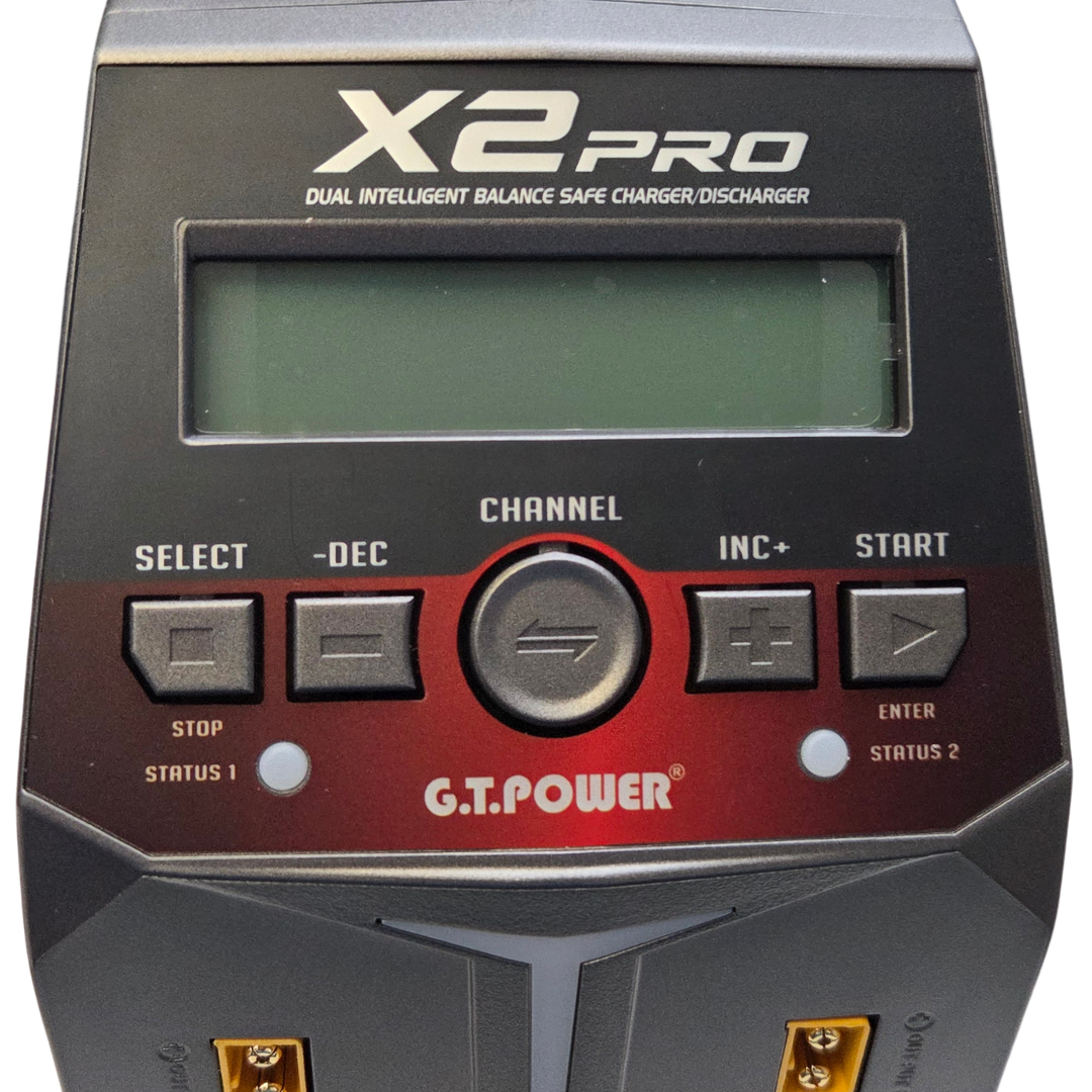 G.T. Power X2 Pro Dual Channel AC/DC Smart Battery Charger & Discharger