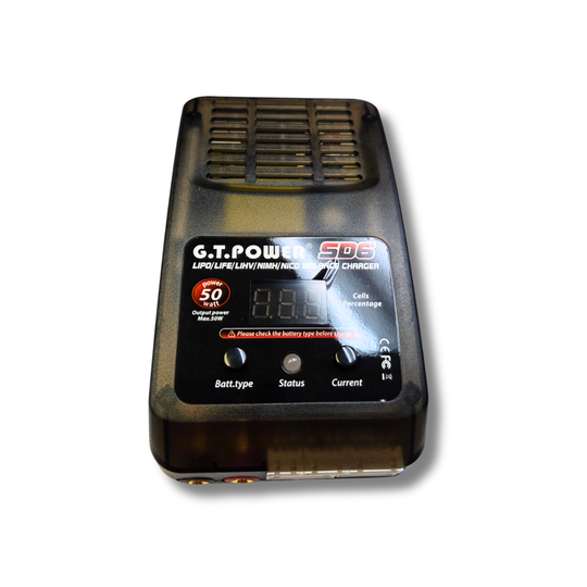 G.T. Power SD6 50W Smart Balance Charger