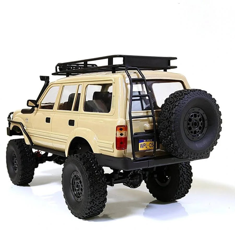 WPL C54 1/16 4WD RC Rock Crawler – LC80 Scale Trail Truck RTR