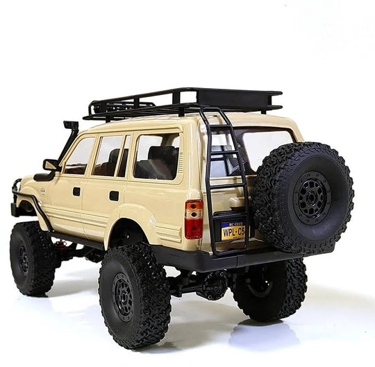 WPL C54 1/16 4WD RC Rock Crawler – LC80 Scale Trail Truck RTR