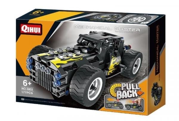 TECH BRICKS PULL BACK HOT ROD 177 PCS
