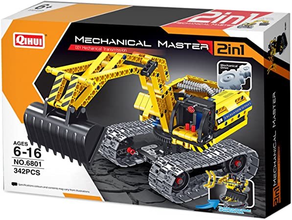 TECH BRICKS 2IN1 EXCAVATOR