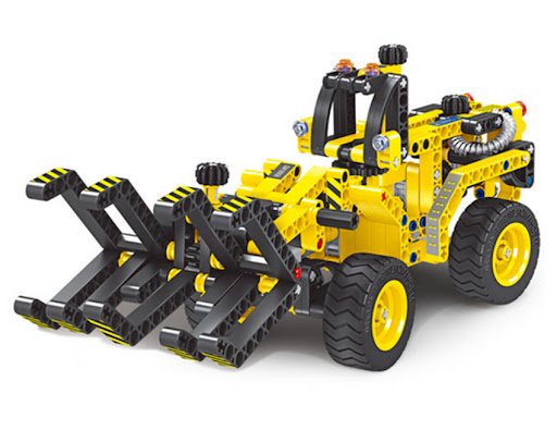 TECH BRICKS 2IN1 TIMBER GRABBER 301 PCS