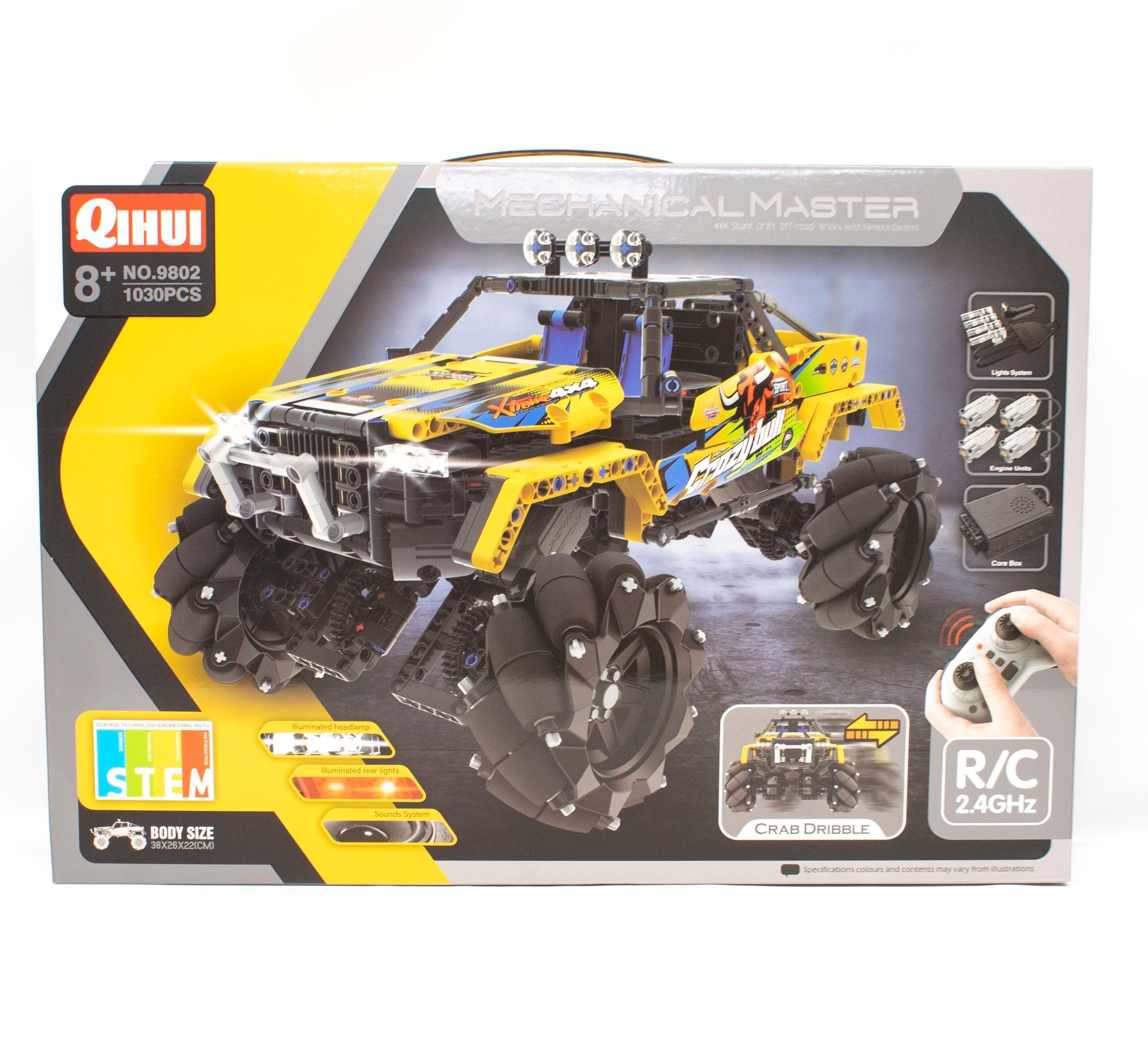 TECH BRICKS RC STUNT DRIFTER 1030 PCS