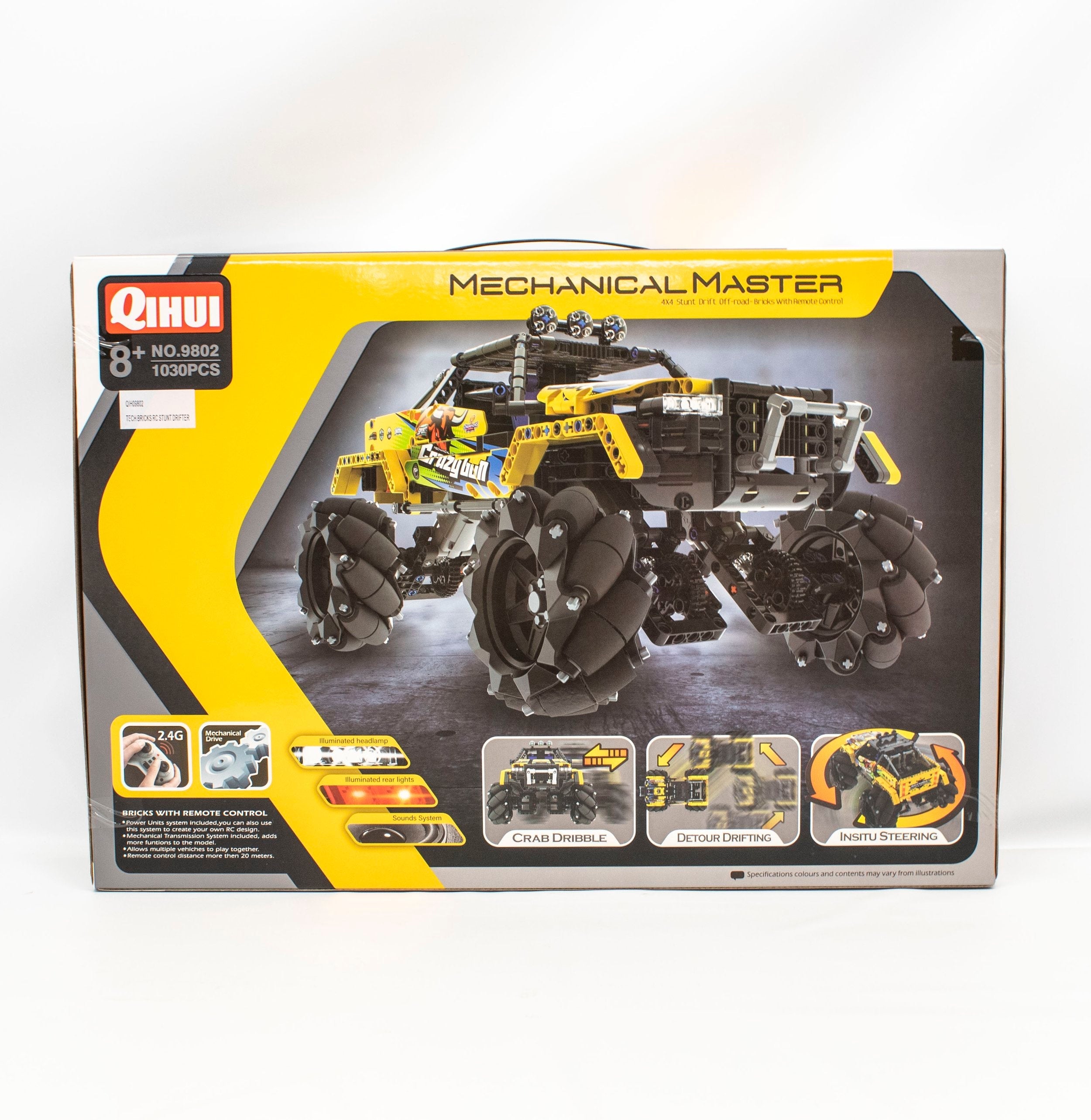 TECH BRICKS RC STUNT DRIFTER 1030 PCS