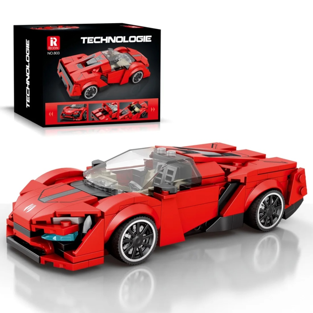 Reobrix 803 Lykan Hyper Sport-Style Building Set (301 pcs)