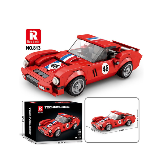 Reobrix 813 250 GTO-Style Building Set (320 pcs)