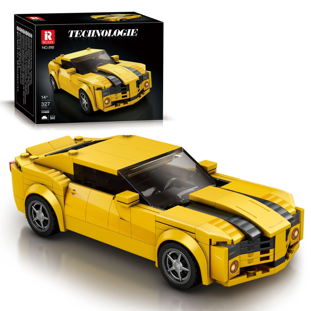 Reobrix 818 Chevy Camaro-Style Building Set (327 pcs)