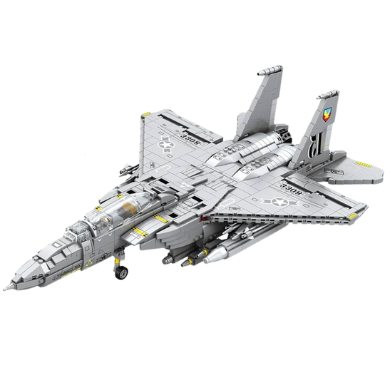 Reobrix 33034 F-15E Strike Eagle Supremacy Fighter Jet Building Set
