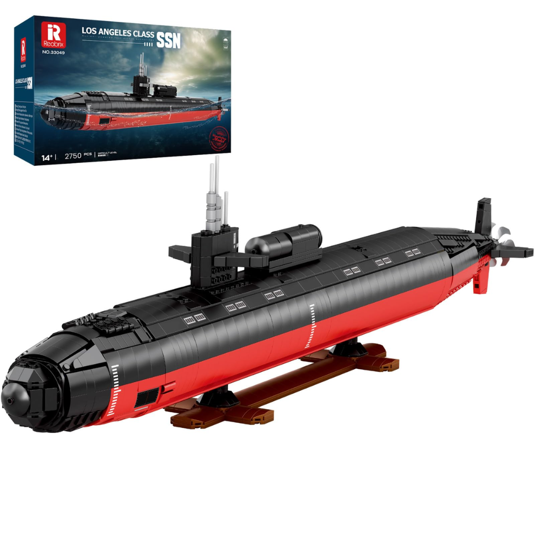 Reobrix Los Angeles-Class Nuclear Attack Submarine Building Set