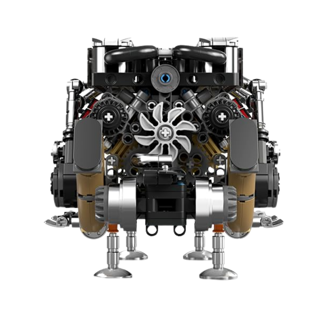 Mould King BGT-Style Motorized W16 Engine Building Set (952 Pieces)