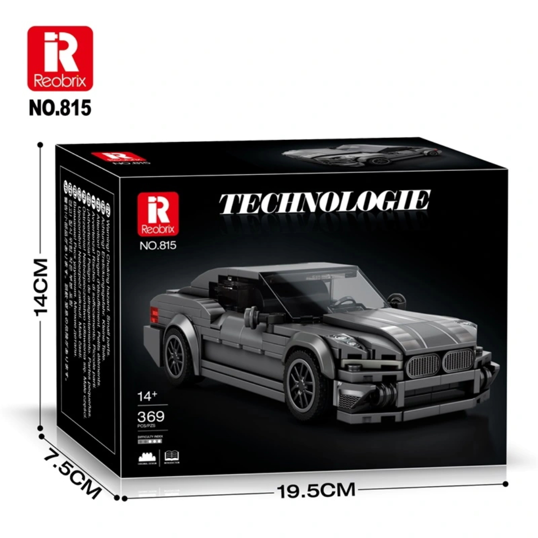 Reobrix 815 BMW 2 Series-Style Building Set (369 pcs)
