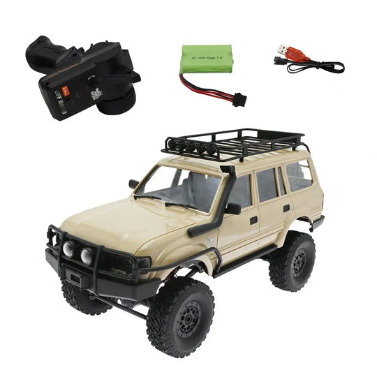 WPL C54 1/16 4WD RC Rock Crawler – LC80 Scale Trail Truck RTR